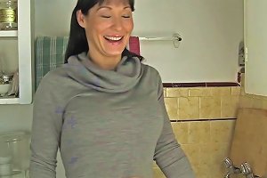 YOUPORN - Hot Mom Fucking A Kitchen Counter